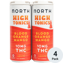 High Tonics THC 10mg Blood Orange Mango Seltzer