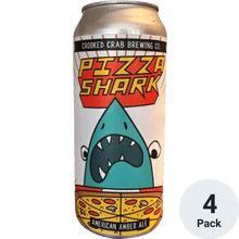 Crooked Crab Pizza Shark Amber Ale