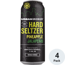 Urban Growler Pineapple Jalapeno Seltzer