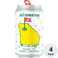 Reformation Peach Tea Vodka Lemonade