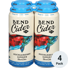 Bend Cider Huckleberry Ginger