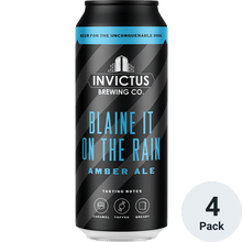 Invictus Blaine it on the Rain Amber