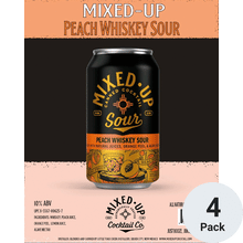 Mixed-Up Peach Whiskey Sour
