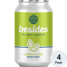 Besides Lemon Lime Vodka Soda