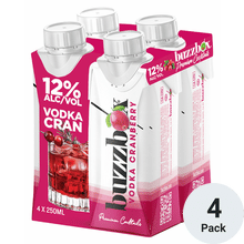BuzzBox Vodka Cranberry