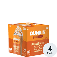 Dunkin Spiked Pumpkin Spice Iced Latte