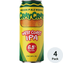 Mason Aleworks Cray Cray West Coast IPA