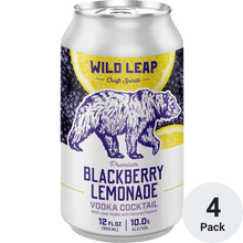Wild Leap Blackberry Lemonade Vodka Cocktail