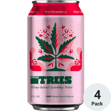 Foothills THC 10mg Lil' Trees Strawberry Kiwi Sparkling Water