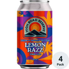 High Road Reserve THC 10mg Lemon Razz