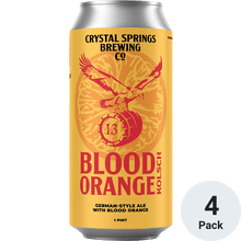 Crystal Springs Blood Orange Kolsch