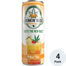 Drinkin Buds THC 5mg Mai Tai