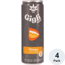 Gigli THC 10mg Mango Seltzer