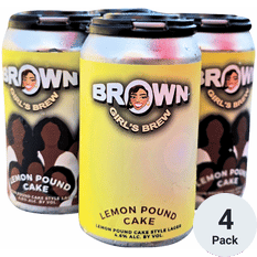 Brown Girls Brew Lemon Pound Cake Lager