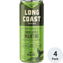 Long Coast THC 5mg Sour Apple Martini