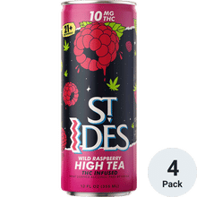 St Ides THC 10mg High Tea Raspberry