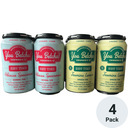 You Betcha THC 10mg Jasmine Lemon Green Tea