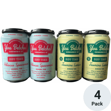 You Betcha THC 5mg Hibiscus Spearmint Herbal Tea