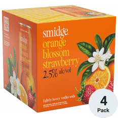 Smidge Vodka Soda Orange Blossom Strawberry