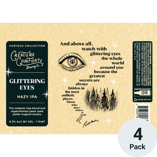 Creature Comforts Glittering Eyes Hazy IPA