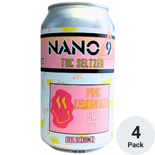 Nano 9 THC 5mg Seltzer Pink Lemonade