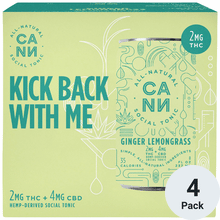 Cann THC 2mg Ginger Lemongrass