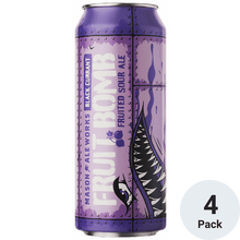 Mason Aleworks Black Currant Fruit Bomb Fruited Sour Ale