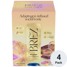 BREZ Non-Alcoholic Flow Lemon Elderflower Social Tonic