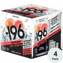 -196 Grapefruit Vodka Seltzer