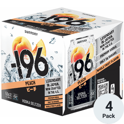 -196 Peach Vodka Seltzer