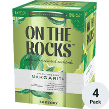 On The Rocks Sparkling Lime Margarita Cocktail