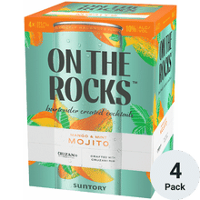 On The Rocks Sparkling Mango & Mint Mojito Cocktail