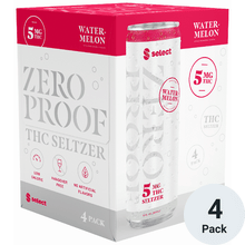 Curaleaf Select Zero Proof THC 5mg Seltzer Watermelon