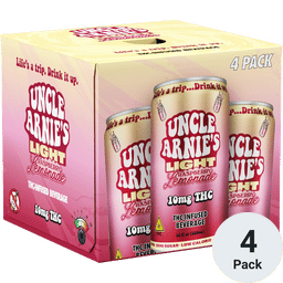 Uncle Arnie's THC 10mg Raspberry Lemonade