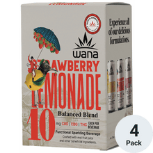 Wana THC 10mg Strawberry Lemonade