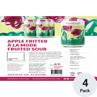 Untitled Art Apple Fritter A La Mode Berliner Weisse