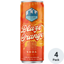 Goodland THC 10mg Blaze Orange High Soda