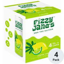 Fizzy Janes THC 5mg - Lemon Lime 4pk