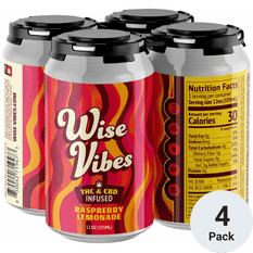 Wise Vibes THC 5mg Raspberry Lemonade