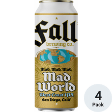 Fall Brewing Mad World West Coast IPA