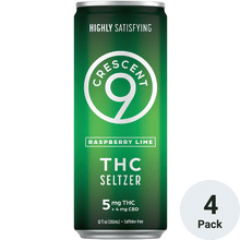 Crescent 9 THC 5mg Raspberry Lime