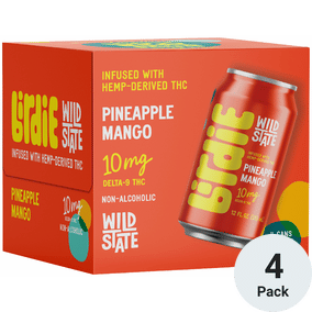 Birdie THC 10mg Pineapple Mango