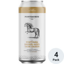 Ponysaurus Ponyvana Barrel-Aged Dark Saison