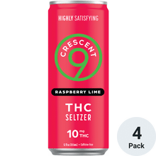 Crescent 9 THC 10mg Raspberry Lime