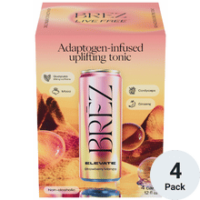 BREZ Non-Alcoholic Elevate Strawberry Mango Uplifting Tonic