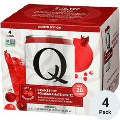 Q Cranberry Pomegranate Spritz