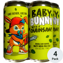 Paperback Baby Bunny with a Chainsaw