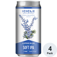 Icicle Lupine Blue Soft IPA