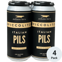 Andiamo Brew Piccolito Italian Pilsner