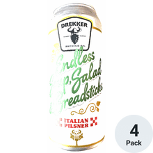 Drekker Endless Soup Salad & Breadsticks Italian Pilsner